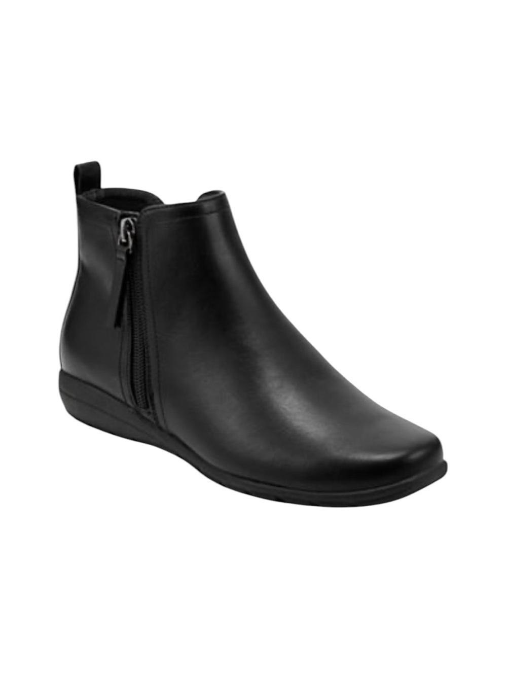 New in Box Easy Spirit Women’s Black Aleena Casual Round Toe Bootie Comfort Wide